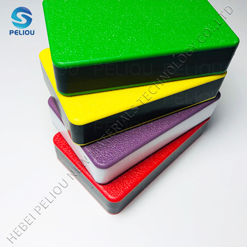 Customized Bi-color Sheet plastic hdpe sheets